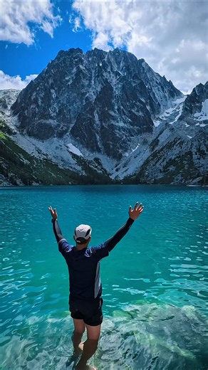When I Tell Someone I Know a Chill Spot: Colchuck Lake #pnwonderland #hikingwashing #washingtonhikes