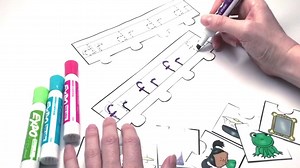 Try these easy write and wipe puzzles! https://www.teacherspayteachers.com/Product/Phonics-Write-and-Wipe-Puzzles-Bundle-Phonics-Games-2992890 | Education to the Core