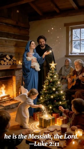A Starlight Miracle in the Snowy Stable #jesus #christmasstory #miracle #jesus