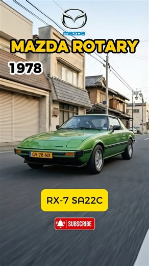 Mazda Rotary Evolution (1967–2025) 🔴 | Rise, Fall & Return of a Legend #carevolution #carshorts