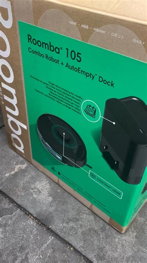 Meet the much loved home hero - the Roomba® 105 Combo AutoEmpty™ Dock. With LiDAR mapping, super-suction, and smart mop/dust multitasking, this little robot takes 'hands-free cleaning' to the next level. Shop link in bio now for effortless spotless floors.✨ 📸: @allaboutkimberly | iRobot