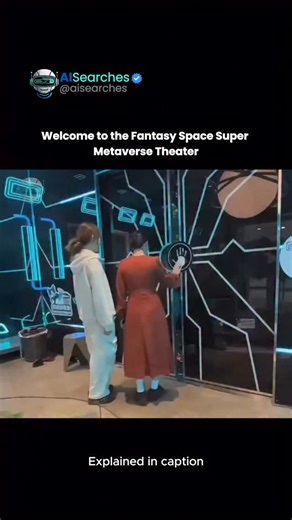 Artificial Intelligence & AI Technology on Instagram: "Wuhan’s high-tech thrill is redefining entertainment. ✨ Welcome to the Fantasy Space Super Metaverse Theater, where you don’t watch the show you step inside it. Located in Wuhan, this next-generation experience blends cutting-edge projection, light, and computer programming to merge the real and the virtual. It’s a surreal, fully immersive journey through time, space, and technology more like entering a living digital universe than sitting i