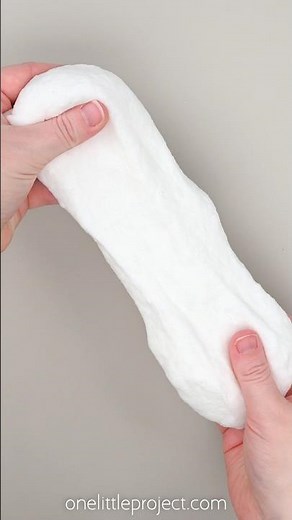 How to Make Snow Slime ❄️ ⛄️ ❄️