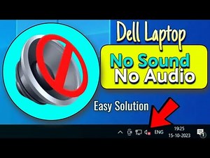 How To Fix Sound Or Audio Problems in Windows 10 || Dell Latitude 7490