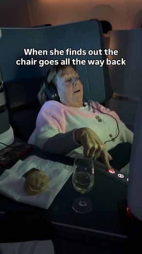 First time in first class? 😂 #firstclass #funny #relatable #travelhumor | Michael & Matt