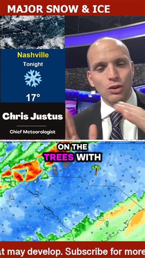 New high-resolution models just came in — and some areas saw ice totals increase again. ❄️This could turn into a devastating, record-breaking ice storm, unlike anything we’ve seen in 20 years.I break down the latest timing, totals, and my biggest concerns, plus what could actually help cut down ice amounts.#IceStorm #WinterWeather #FreezingRain #WinterStorm #WeatherUpdate | Chris Justus, WYFF 4 Chief Meteorologist