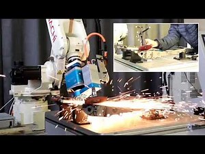 High-Precision Weld Seam Removal with Mimic | Nachi MC20 + OptiTrack