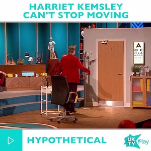 10K views · 96 reactions | If you thought Harriet Kemsley's return to Hypothetical wouldn't include her doing something absolutely ridiculous, you were WRONG. Catch up on UKTV Play, with fellow guests Joe Wilkinson, Jessica Knappett and Miles Jupp, and hosts Josh Widdicombe and James Acaster! | StreamOnU | Facebook