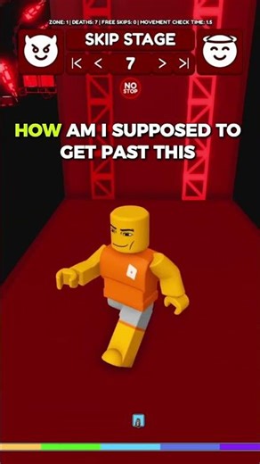 If I STOP Moving… I DIE in Roblox 😳