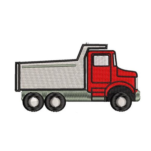 Machine Embroidery Designs Dumper Truck 86mm X 50mm Download File .dst .hus .pes .exp .vip .xxx .jef - Etsy