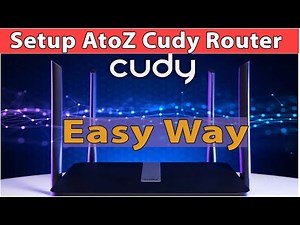 How to Full Configure A to Z the Cudy Wi-Fi Router AC 1200.