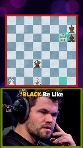 He Sac the QUEEN #chess #brilliantmove
