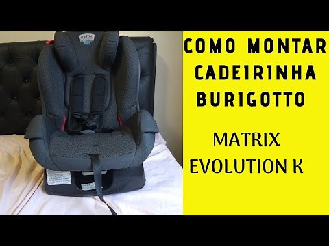 Como montar cadeira Burigotto.