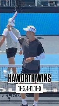 WHAT A MATCH 👏👏 Men’s Singles Semifinal - Chris Haworth 🆚 Federico Staksrud