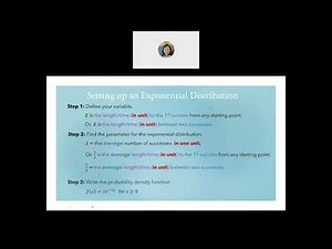 Chapter 3 4 Setting up an Exponential distribution (MAU)