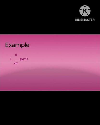 Constant Rule in Differentiation | d/dx(c) = 0 Explained | Basic Calculus Concept