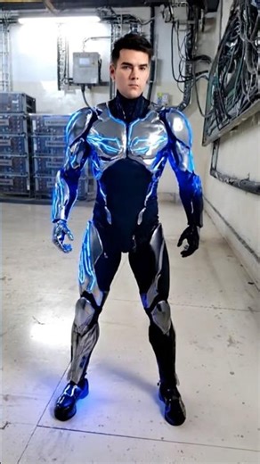 🤖A Human becomes a robot in seconds futuristic AI video #aishorts #robot