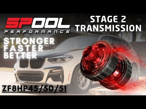 i installed the spool stage 2 transmission in my X3M40i