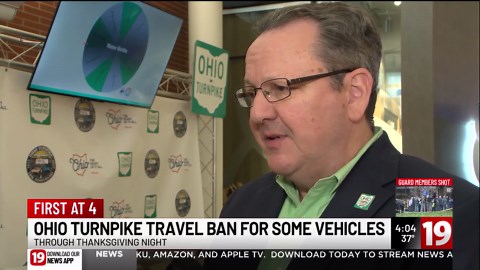 Ohio Turnpike prepares for Thanksgiving travel surge
