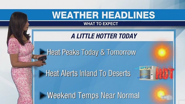 Weather Forecast for Wednesday, July 9