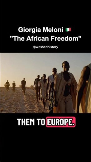 Giorgia Meloni 🇮🇹 The African Freedom #knowledge #historytime #africa #education