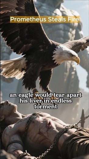 #08 Prometheus Steals Fire Greek Mythology