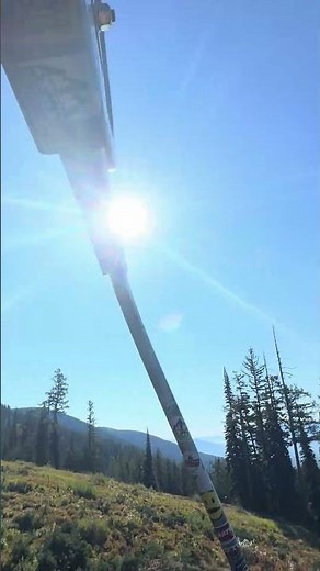 Stunning Ski Lift Ride at Whitefish Mountain Resort | Big Mountain Views, Montana, USA 🇺🇸
