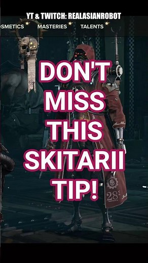 DO NOT Miss this Skitarii Tip in Darktide