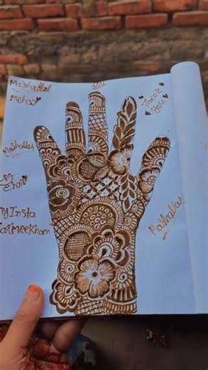 Full Hand Bridal Tutorial at Stap by Step for beginners follow me #simplebride #bridal