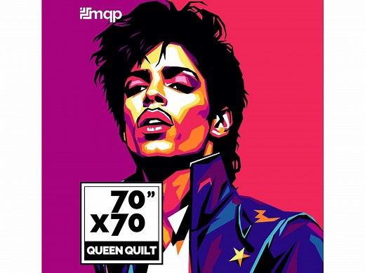 Prince Portrait Quilt Pattern 70x70” - FPP Tribute (PDF) - Etsy