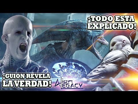 PROMETHEUS: Script reveals ALL THE HIDDEN TRUTH about the ENGINEERS - BLACK GOO and the DEACON