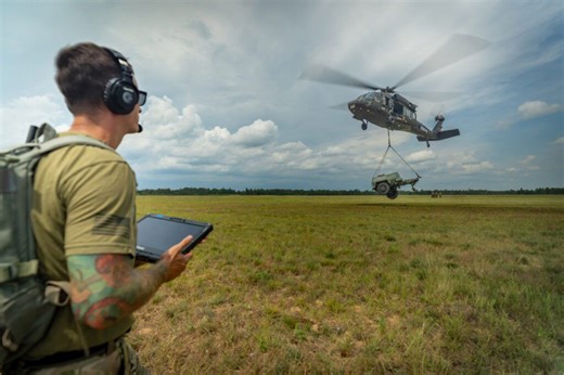 Regular soldier flies remote-control Black Hawk chopper – after an hour’s training