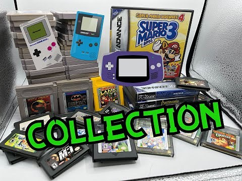 Nintendo Gameboy, Gameboy Color, Gameboy Advance Collection! (GB, GBC, GBA)