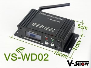 LCD wireless DMX Transmitter/Receiver