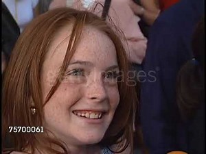 Lindsay Lohan at The Parent Trap Premiere (1998)