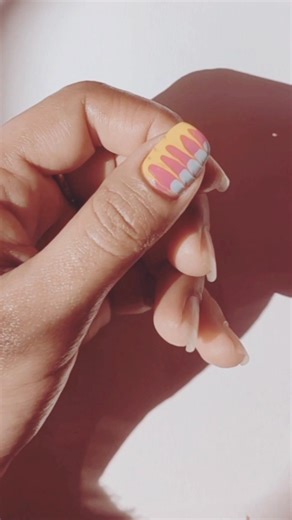 Simple nail art designs for Beginners#nails #naildesign # must try at home#nailtutorial