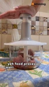 5.9K views · 35 reactions | 2 Liter Manual Food Chopper Vegetable Grinder Hand Press Chop, mince, and grind with ease! 凌 This manual food chopper makes meal prep quick and effortless—no electricity needed! #FoodChopper #KitchenEssentials #easycooking | Homazing | Facebook