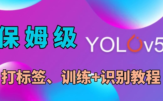 【一看就懂，一学就会】yolov5保姆级打标签、训练 识别教程