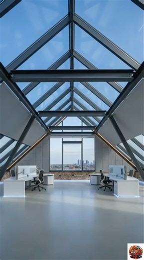 They Transformed Rotting Attic Into Office Place. The Result Is INSANE. #shorts #transformation