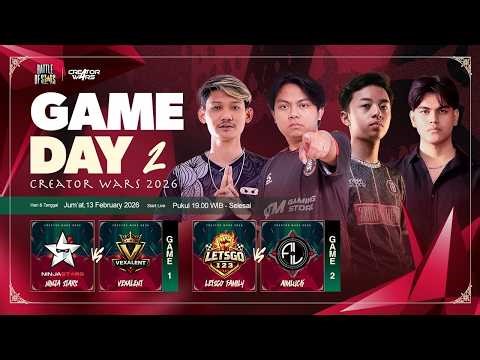 CREATOR WARS DAY 2 BATTLE OF STARS