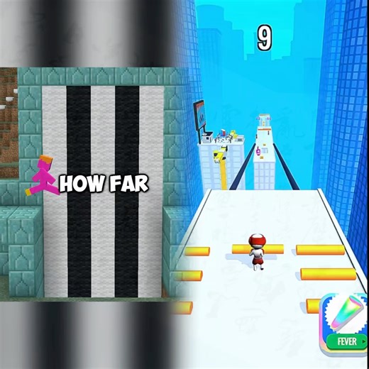 the longest jump in minecraft