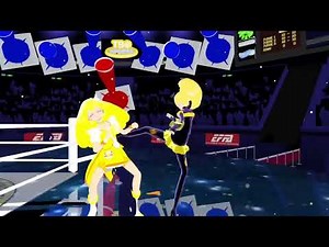 MMD. Fight club series. ¡Episode 2!!! Cure peace vs bad ending peace. :)