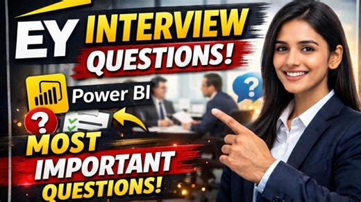 EY Power BI Interview Questions | Most Important Questions Asked at EY 🔥 | Techknitia