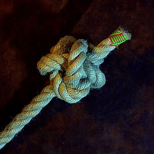 How to Tie the Single Strand Diamond Knot