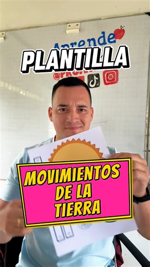 ProfeJames on Instagram: "🌍✂️ Con esta plantilla explicamos de manera sencilla los movimientos de la Tierra: rotación y traslación. Un recurso bonito y práctico para tus clases de ciencias.👉 ¿Quieres la plantilla? Te dejo el link en el primer comentario.#Rotación #Traslación #Ciencias #AprenderJugando #profejames_"