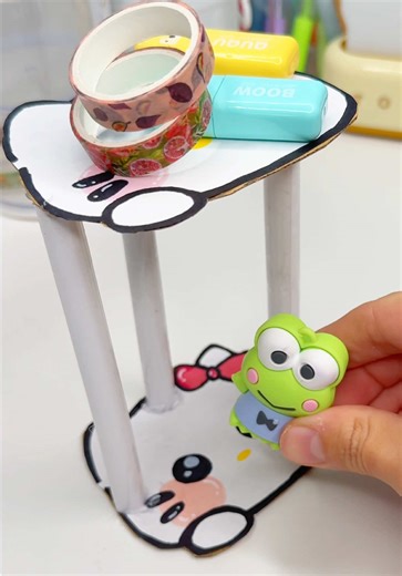 😽Cute DIY Mini Organizer🐭!? #papercrafts #cutecrafts #crafts #craft #diycrafts