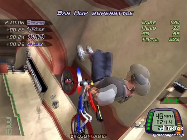 T Bag Downhill Domination Tutorial | PS2 Gameplay