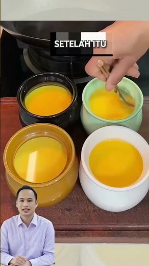 Easy Steamed Egg Pudding Recipe! 🍮 #tipsandtricks #lifehacks