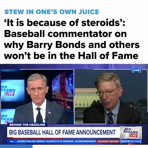 1.5K views · 13 reactions | David Ortiz was elected to the Baseball Hall of Fame in his first turn on the ballot, while steroid-tainted stars Barry Bonds and Roger Clemens were denied entry to Cooperstown in their final year under consideration. Full Story: https://trib.al/xP19W4I | NewsNation | Facebook