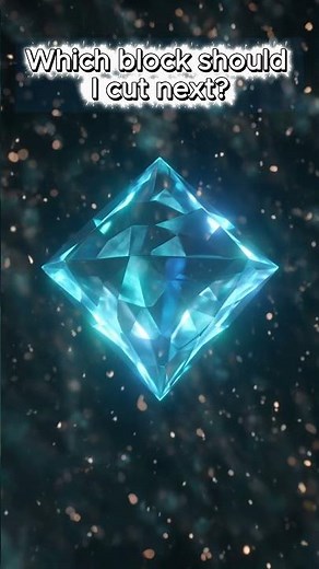 Ultra Realistic Diamond Block – Perfect Cut, Hyper Detailed Minecraft Block Render #satisfying #dnd